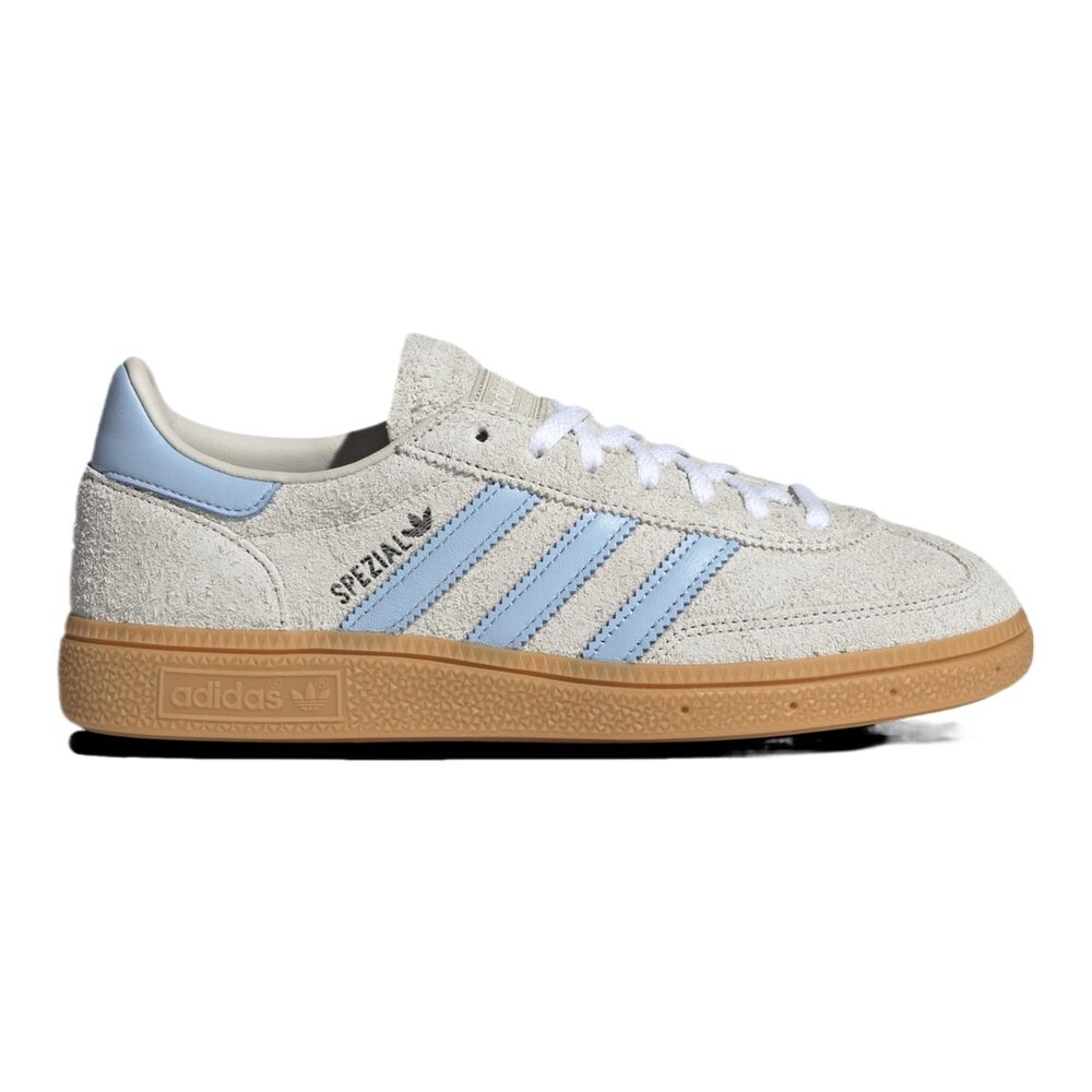 adidas Women's Handball Spezial W Sneaker , AluminaClear Sky/Gum 1 ,7 - Picture 1 of 1